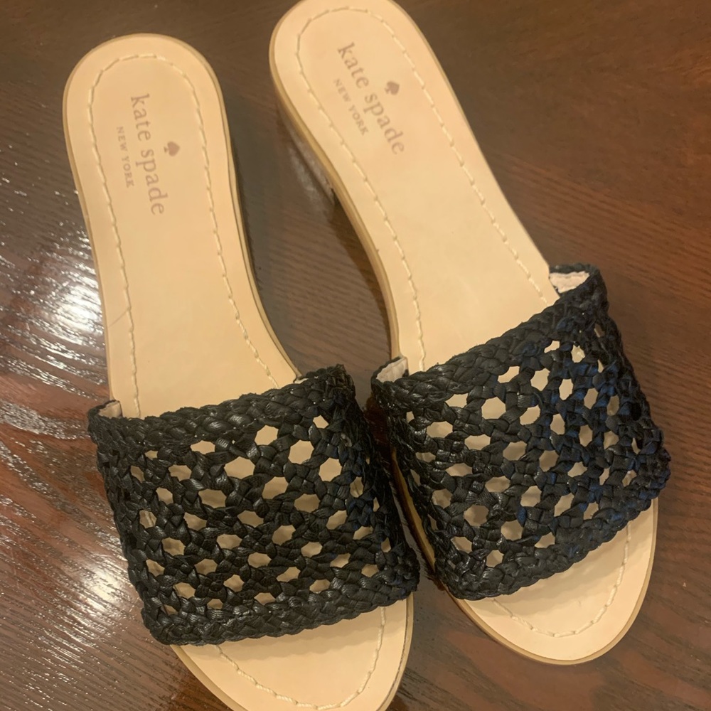 Kate Spade Berlin Woven Leather Sandal